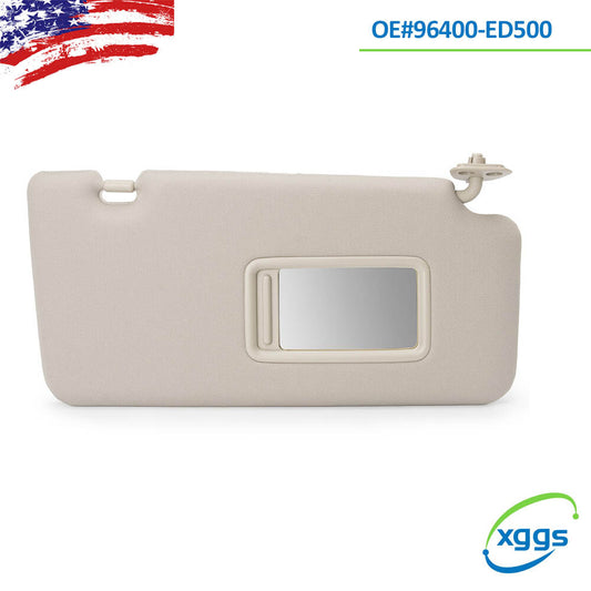 Brand new right front sun visor, suitable for Nissan Tiida C11 Hatch 96400-ED500.