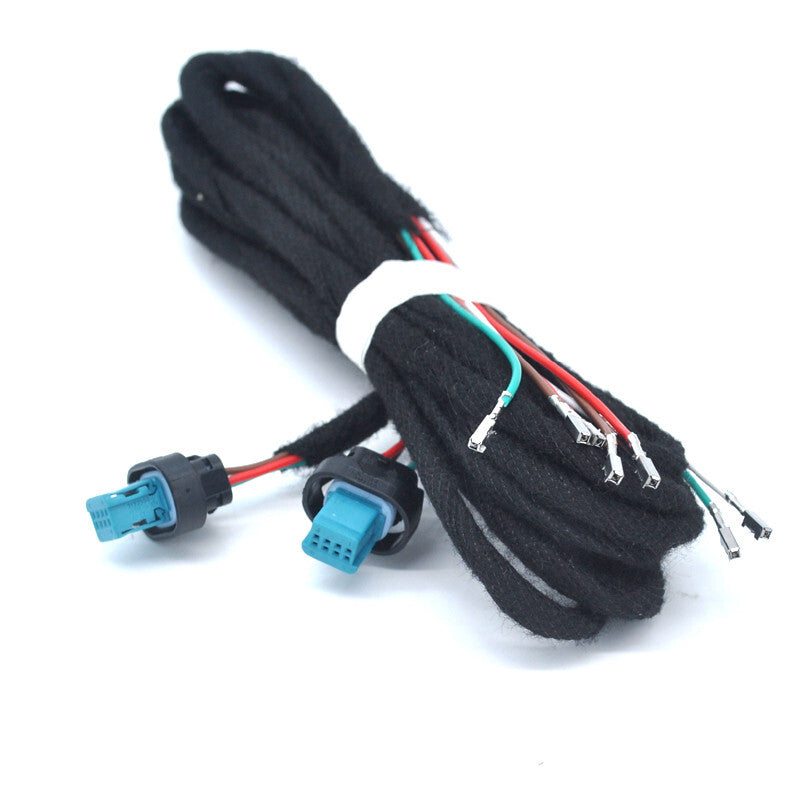 2x door mirror Camera 360 SURROUND retrofit Cable wiring For ICAM G F serie v