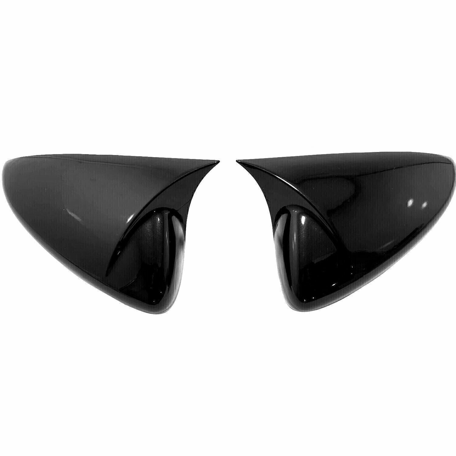 for Mazda CX-50 2023-2025 Gloss Black OX Horn Rear View Mirror Cap Cover Trim 2X
