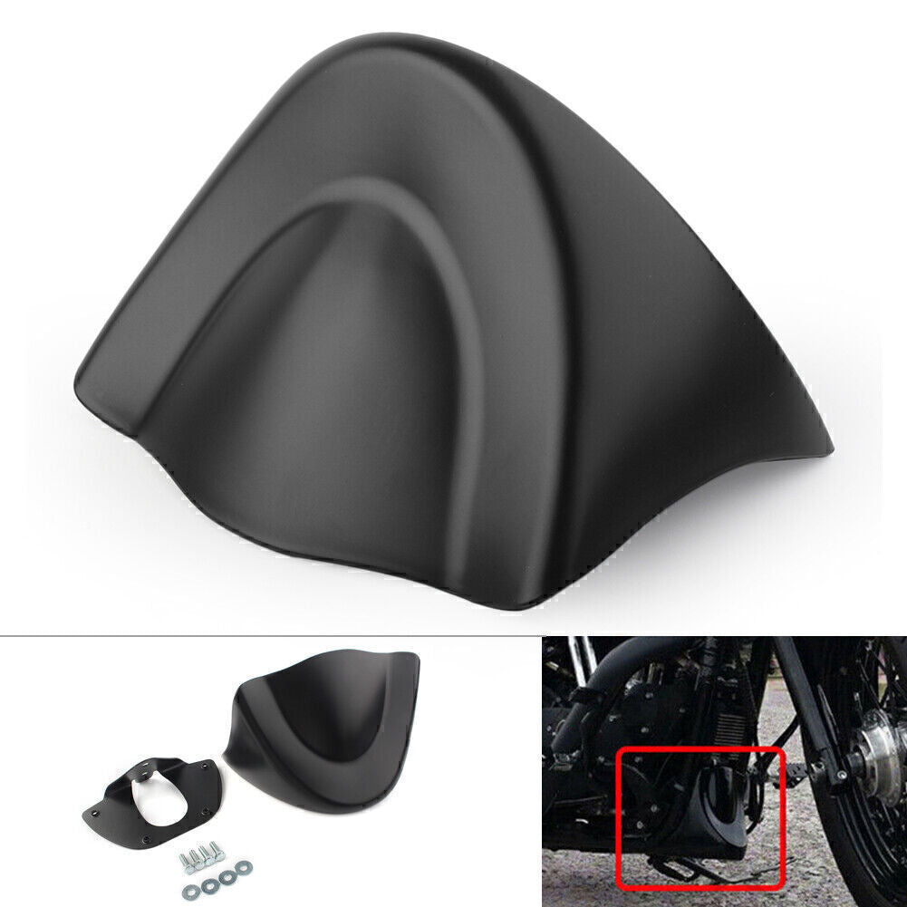 Front Chin Spoiler Air Dam Fairing Mudguard for Harley Dyna FXD FXDB 99-05