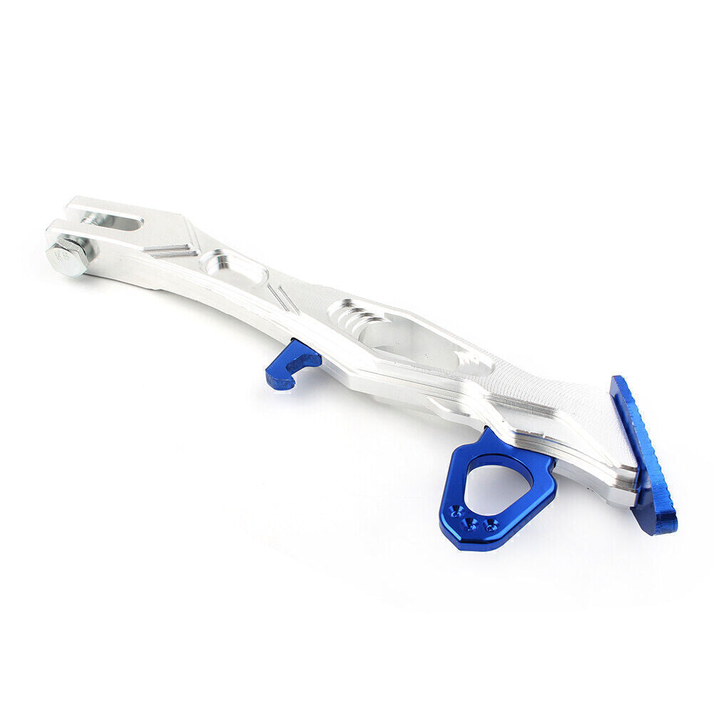 For Scooter Motorcycle Kickstand Foot Side Stand Aluminum Alloy Kick Stand Blue Q