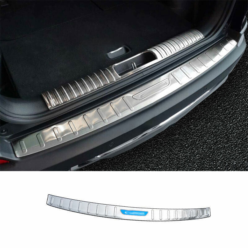 Silver Steel Rear Bumper Protector Guard Trim Fit for Jeep Cherokee 2019-2021 n