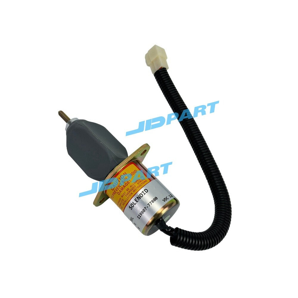 Suitable for 4TNE98 solenoid valve 119807-77800 1753ES12A3UC5B1S1. Hot-selling engine parts.