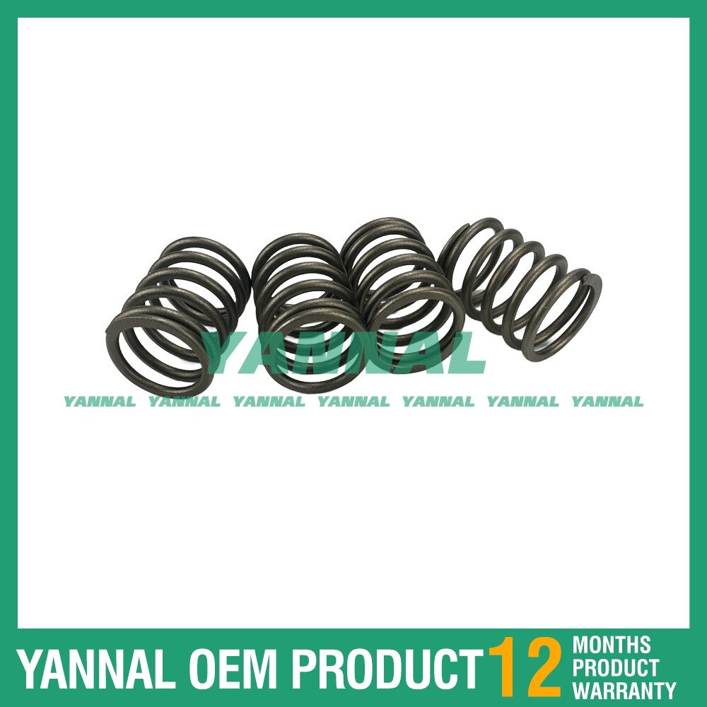 Four valve springs are suitable for Yanmar 2TNE68 (for one engine).