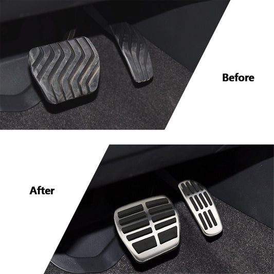 Non-Slip Gas Pedal Accelerator Brake Pedal Cover for Nissan Qashqai J11 2015-20