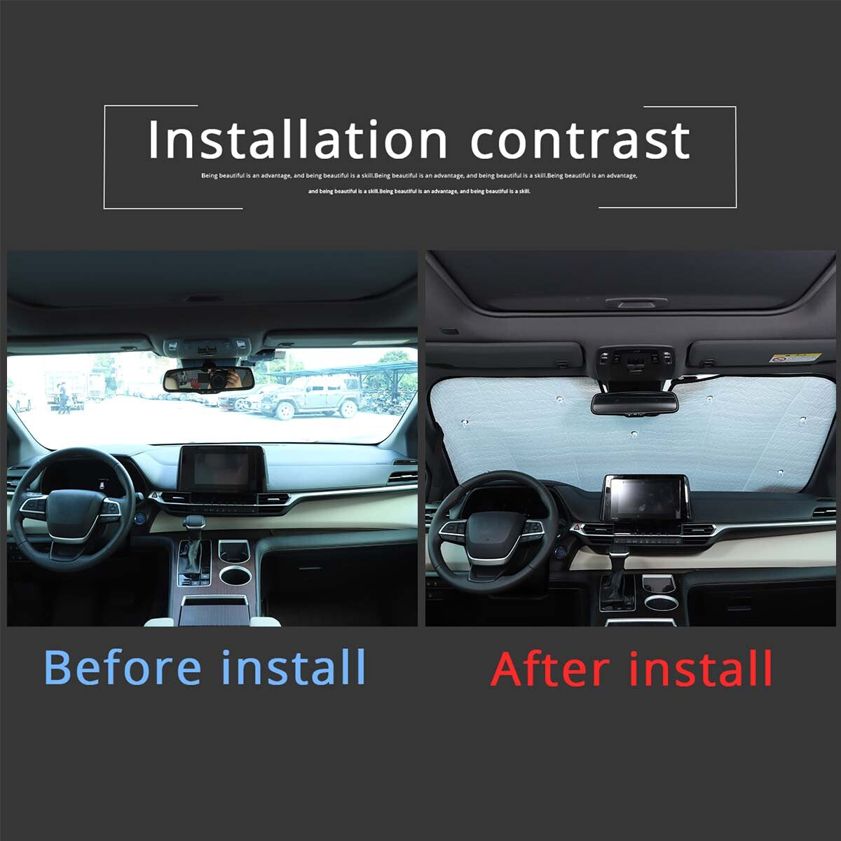 Black Cell Phone Holder for Range Rover Sport 2023- v