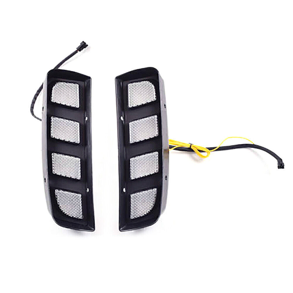 Fit for Honda for Civic 2016-2019 TYPE R LED Daytime Running Fog Light W/ Turn Signal Q
