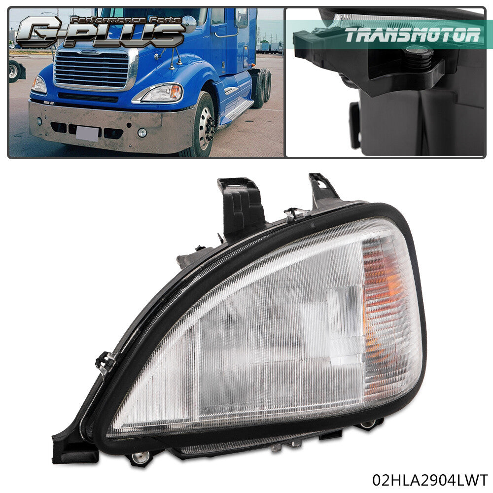 Fit For 96-04 for Freightliner Columbia LH Left Driver Side Light Headlight - v