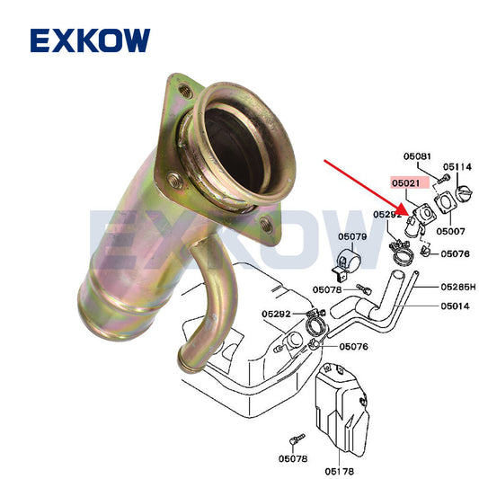Fuel Filler Pipe for Mitsubishi Pajero II 1990-2003 V10 V20 V30 V40 MB846270 Q
