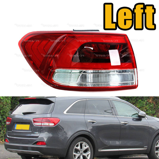 Left LED Rear Bumper Tail Light Brake Lamp Outside for Kia Sorento L 2015-2018