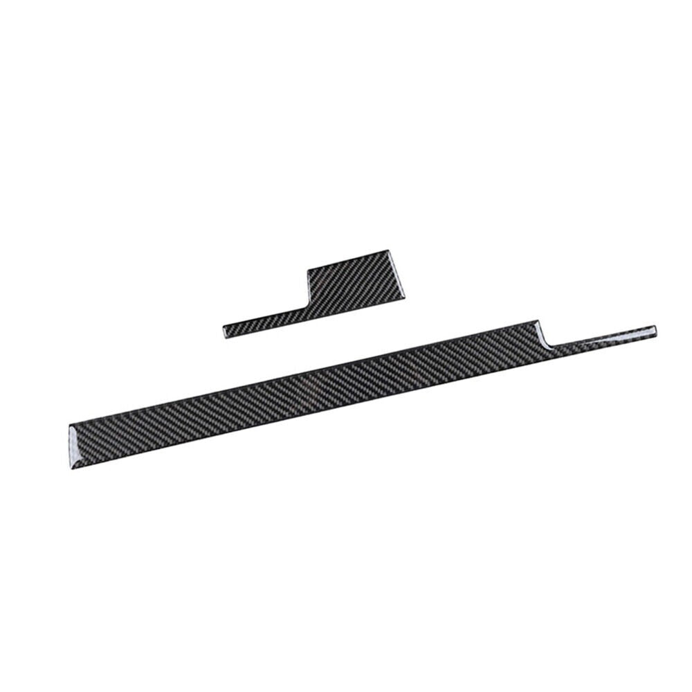 Carbon Fiber Interior Dashboard Strip Panel Trim Cover for 15-17 New n