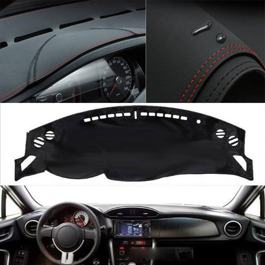 1X PU leather Dashboard Dash Mat Non-slip DashMat Sun Shade for Subaru BRZ 13-21