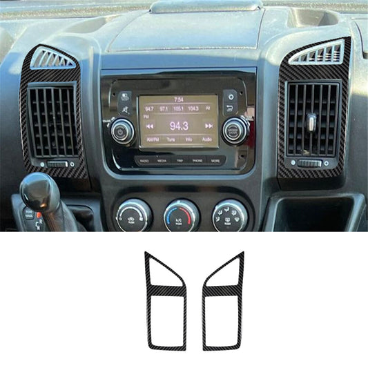 4Pcs Door Switch Frame Trim Cover Carbon Fiber For COBALT 2005-2010 v