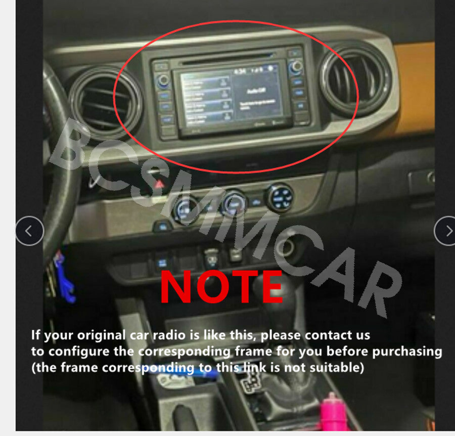 Car GPS Fit for Toyota Tacoma 2016-2020 Stereo Radio Touch Screen For Carplay