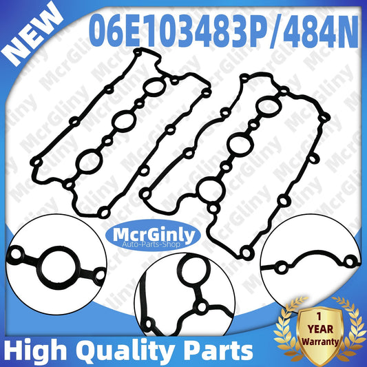 Valve cover gasket kit #06E103483Q #06E103484P suitable for Audi A5 A6 Q5 Q7 Touareg n