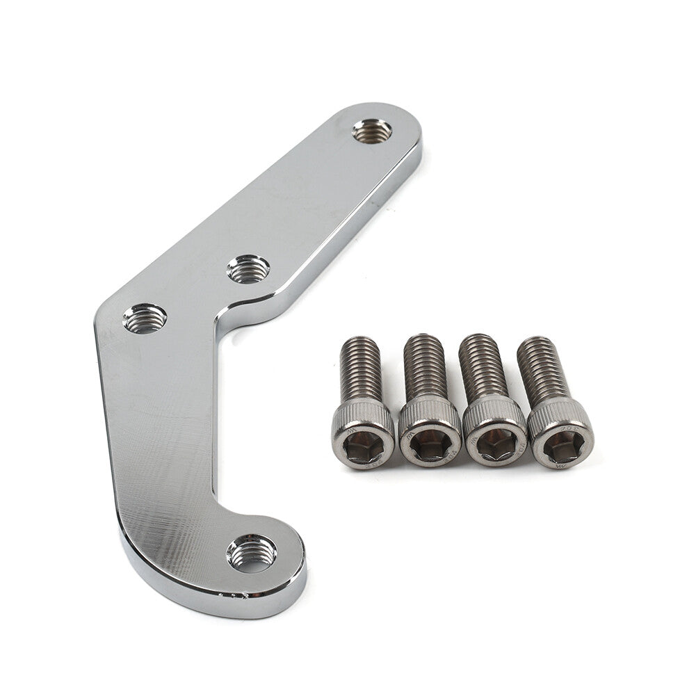 Fit for Harley Softail Dyna Sportster FXR 84-99 4-Piston Front Brake Caliper Bracket