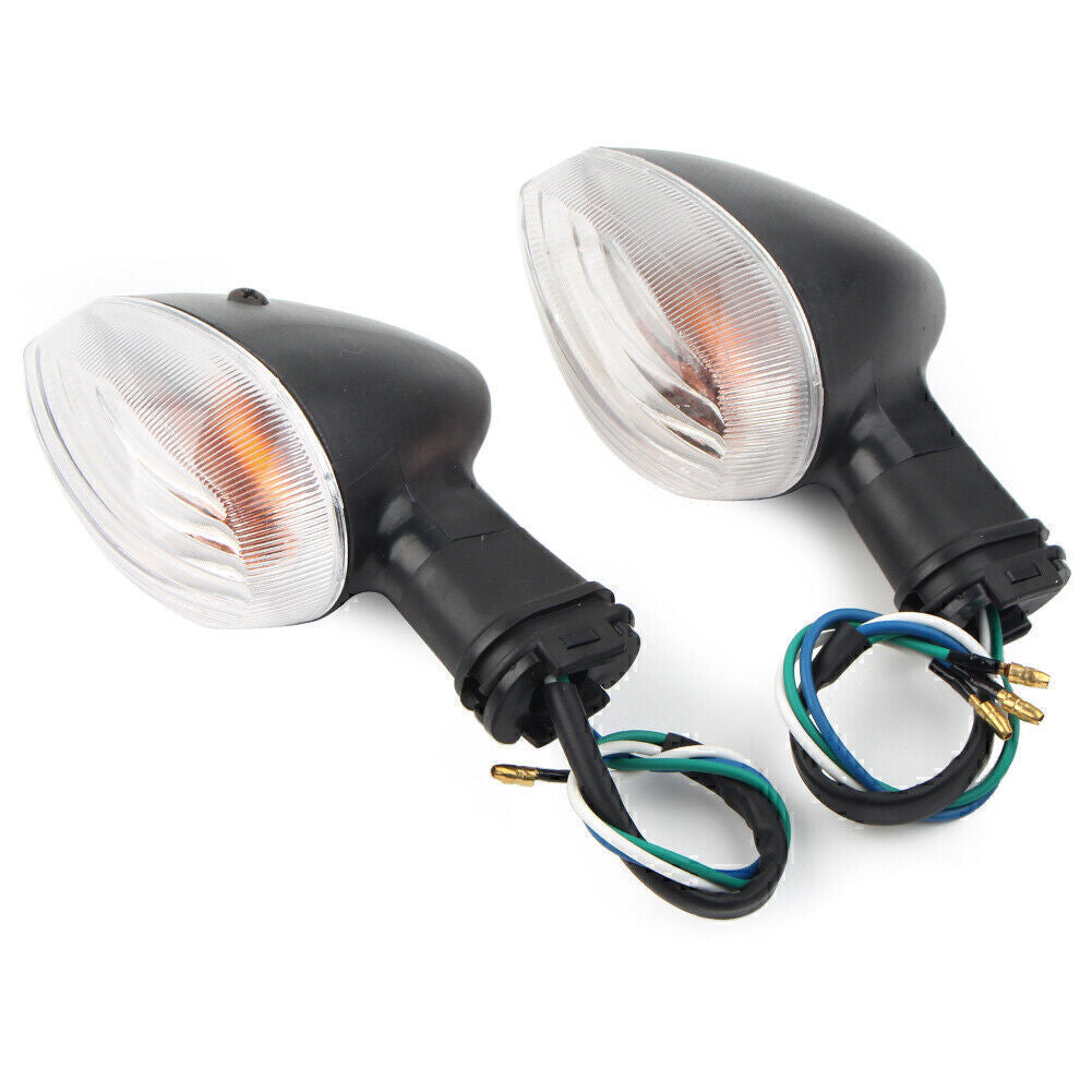 Motorcycle Turn Signal Light Blinker Clear Fit for Yamaha R1 2004-2006 R6 2003-2006 Q