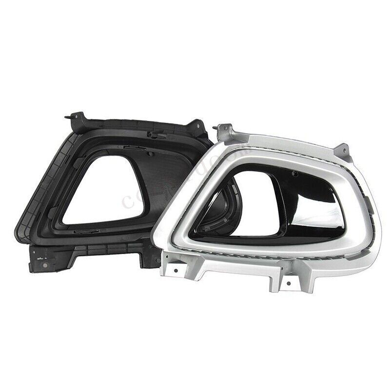 A pair of front fog light bezels LH+RH for 2016 and 2018 for Kia Sorento EX LX