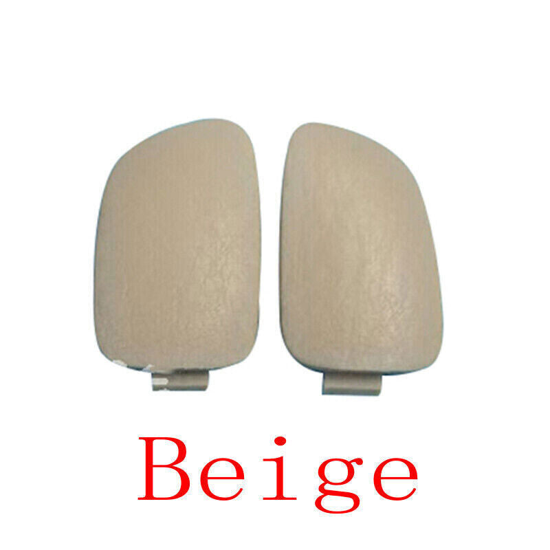 2*Beige Roof Inner Handle Armrest Screw Cover Replace for Toyota Prado 2003-2009 Q