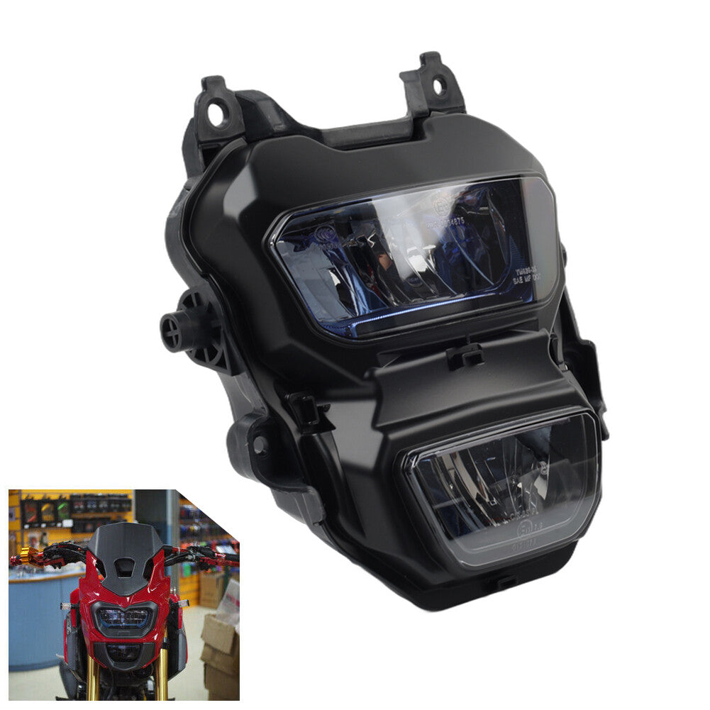 Motorcycle Headlight LED Front Light Lamp for Honda Grom MSX125 2016-2018