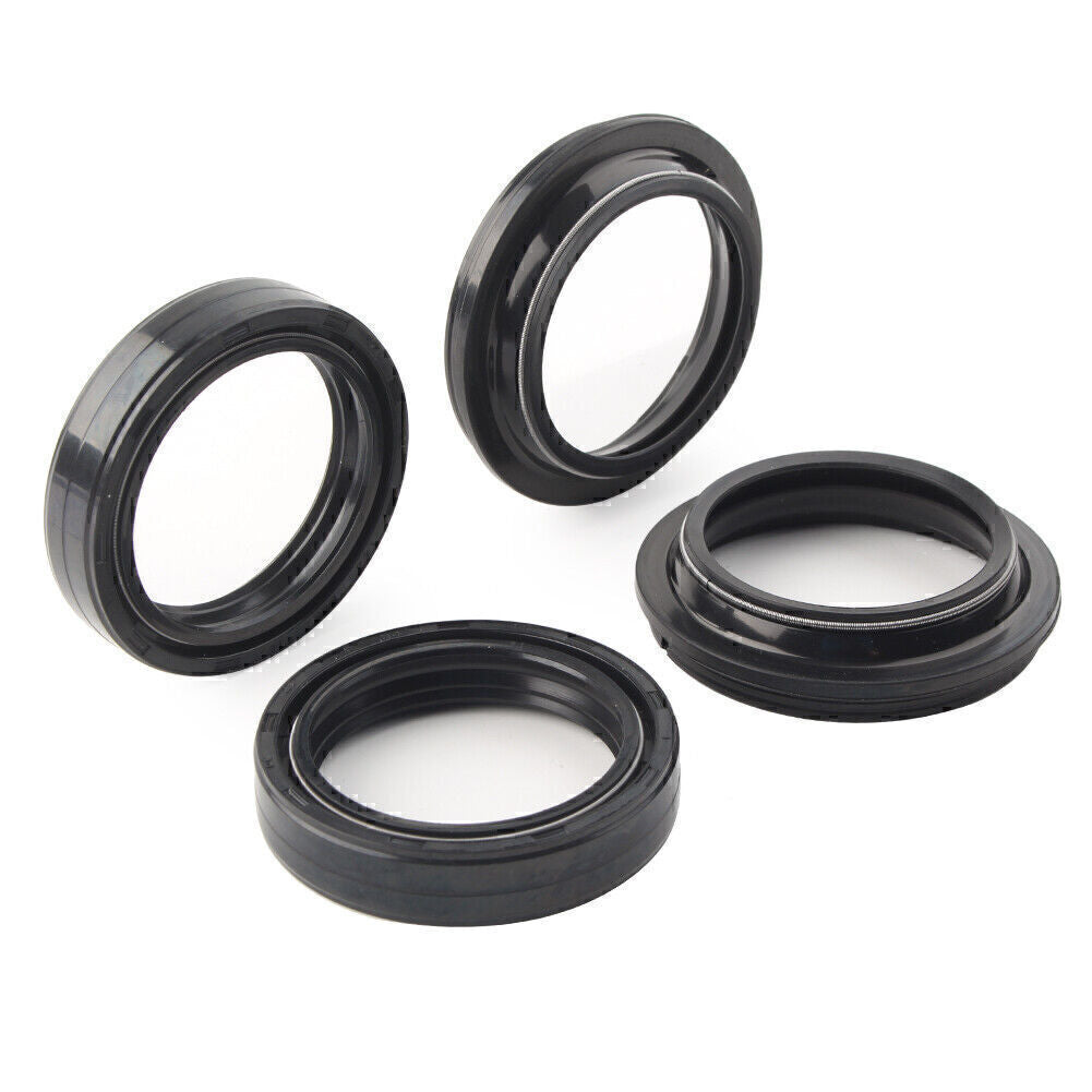 4pcs Motorcycle Fork Oil Seal Dust Seal Kit Set 41X54-11MM Q