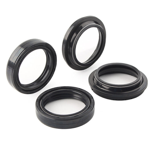 4pcs Motorcycle Fork Oil Seal Dust Seal Kit Set 41X54-11MM Q