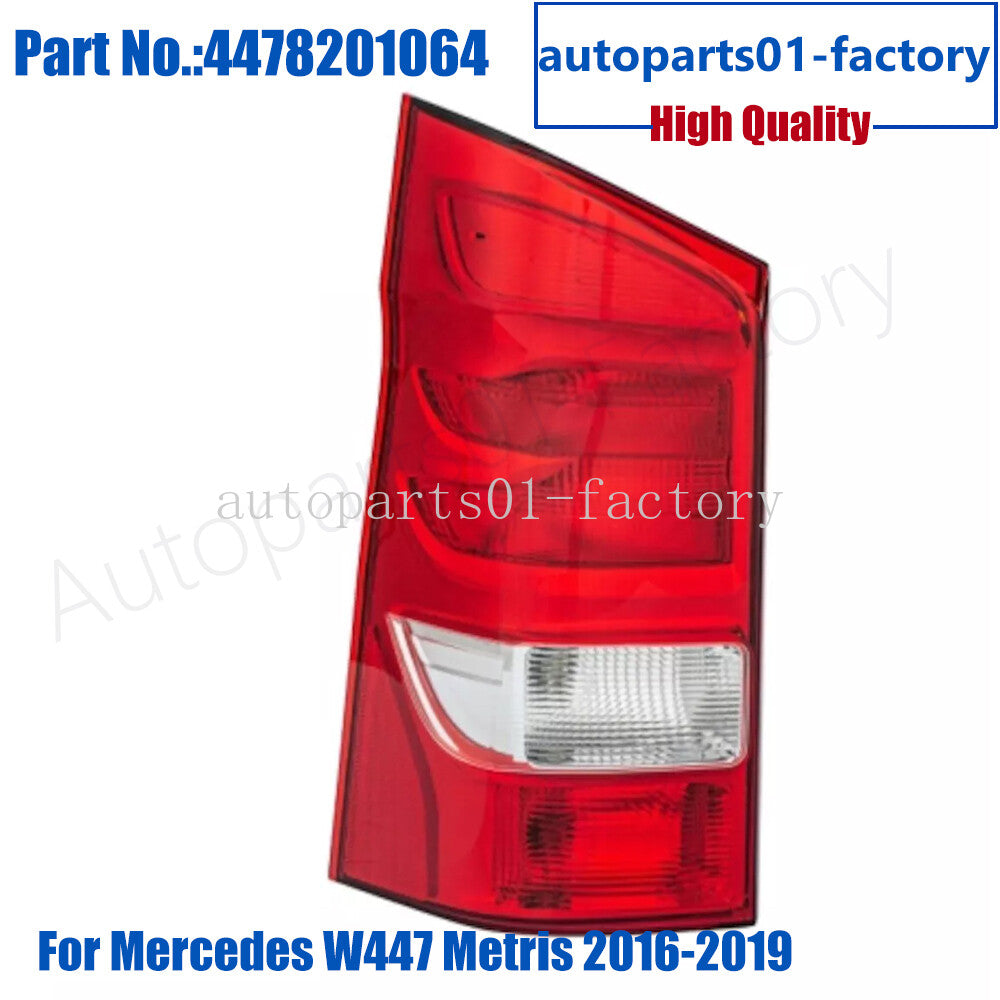 4478201064 Right Taillight for Mercedes Benz W447 Metris Base 2016-2020