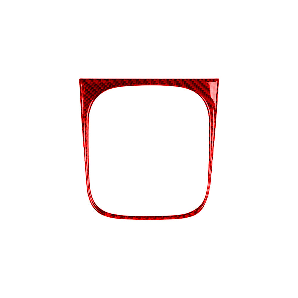 2P Console Electronic Handbrake Decal Sticker for Honda Accord 2018 - 2022, Red Aluminum - v