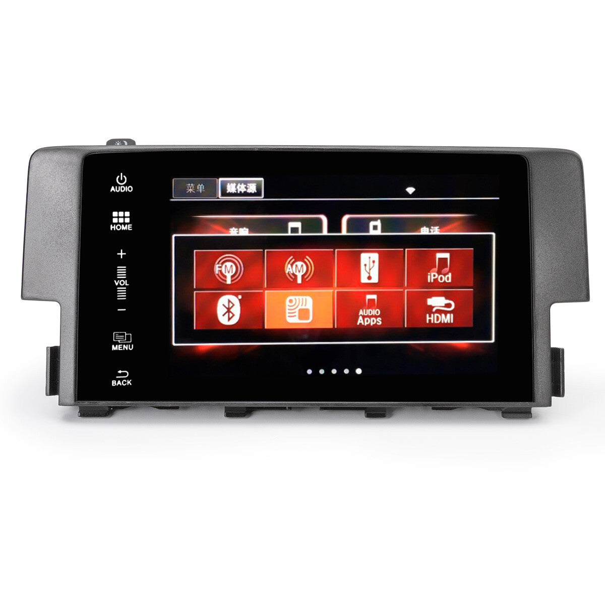 for Honda for Civic 2016-2018 39710-TBA-A11 Radio Navigation LCD Touch Screen