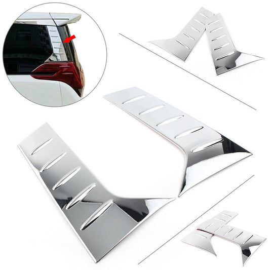 for Toyota Alphard 2016 2017 2018 2019 C-Pillar Window Molding Cover Trims Q