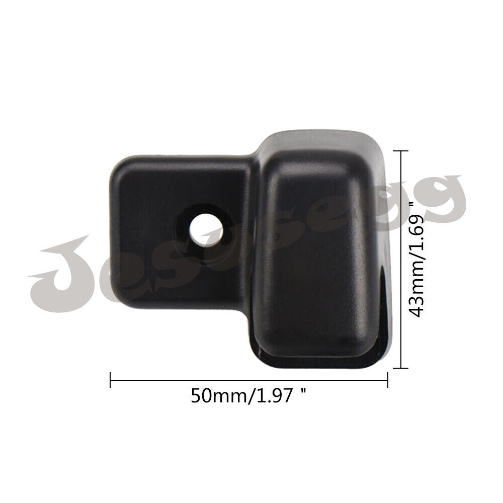 Front Sun Visor Support Retainer Hook Clip for BMW for Mini R55 R56 R60 07-14 Black Q