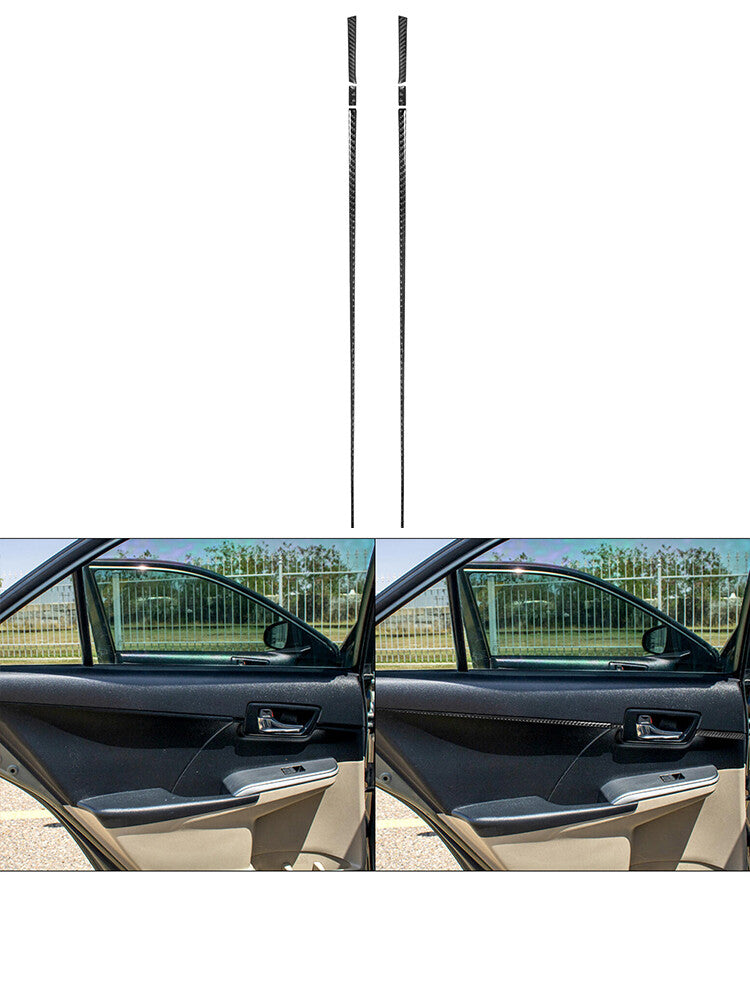 2x Carbon Fiber Interior Below Radio Console Cover Trim For Z4 E89 2009-2016 v