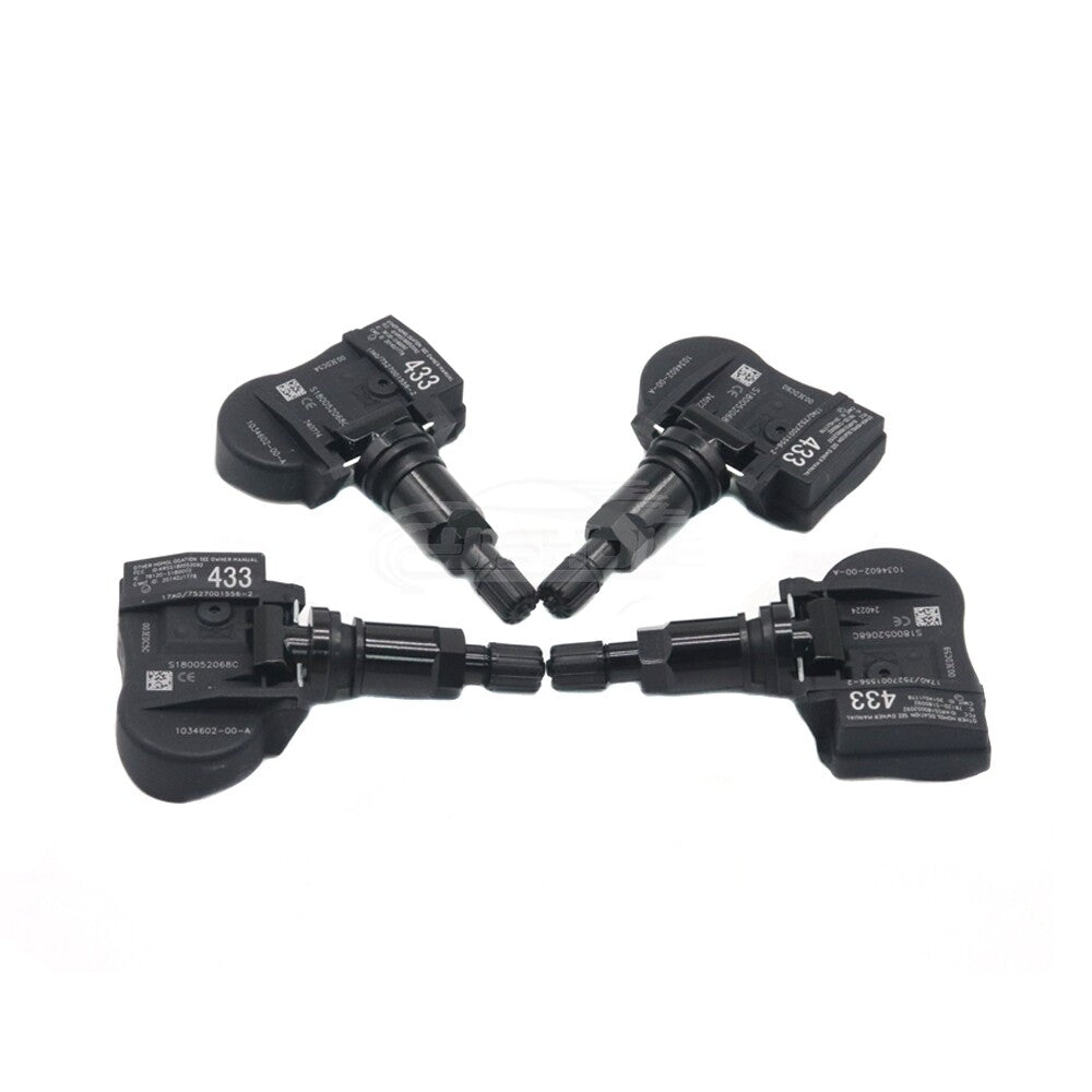 4PCS 103460200A 433MHz New TPMS Fit for Tesla Model 3 S X Tire Pressure Sensor