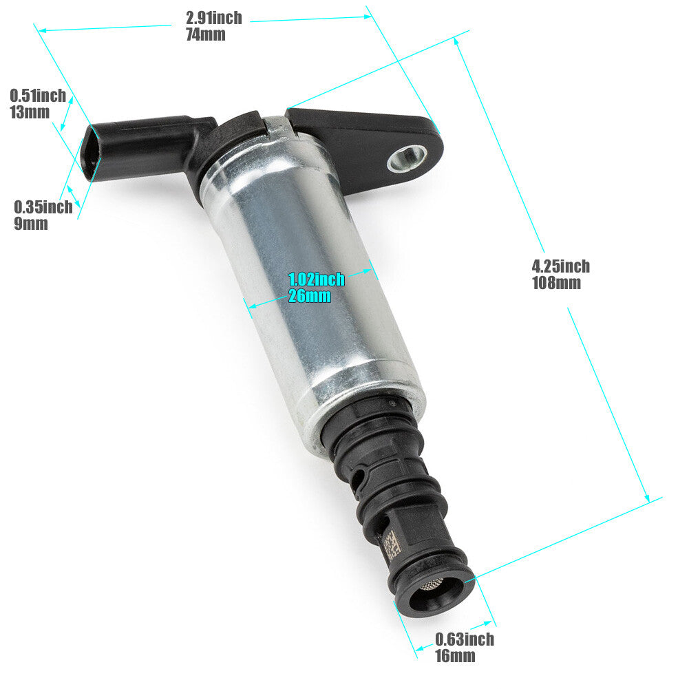 1-piece VVT variable valve timing solenoid valve suitable for Jeep Gladiator Grand Cherokee 3.6L- v