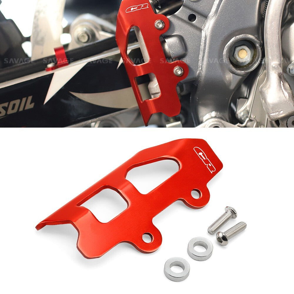 CR LOGO Rear Brake Pump Protector Cover Guard for HONDA CR250R CR125R CR500R Q