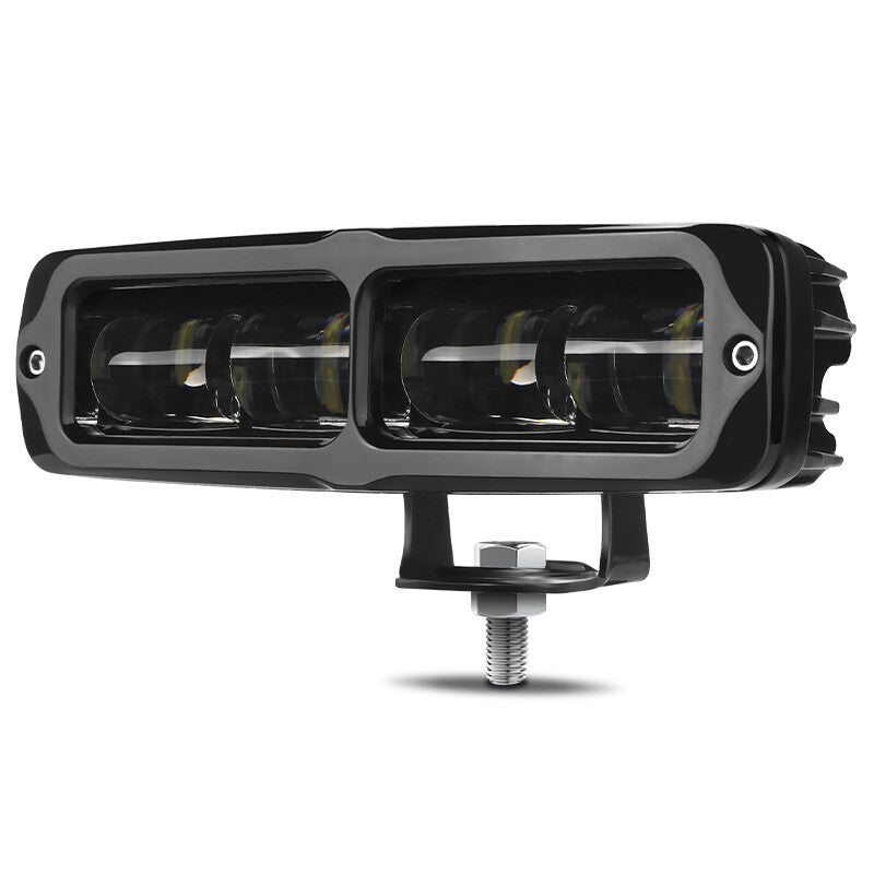 6inch White LED Work Driving Light Bar Spot Pods Fog Lamp Offroad SUV ATV Truck