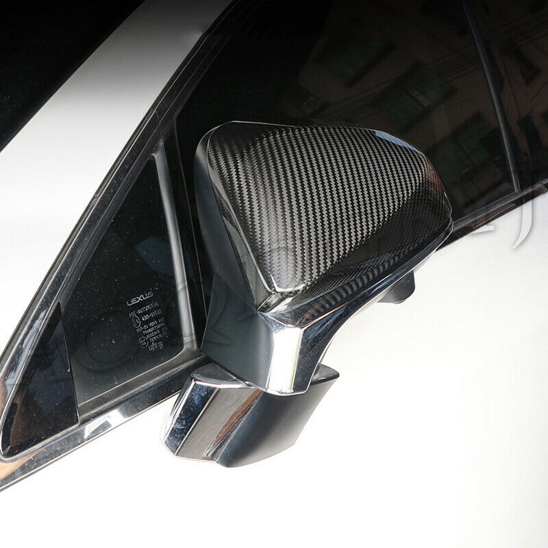 Carbon Fiber ABS Rear View Mirror Cover Trim for LEXUS NX200T 300H 300 2015-2021