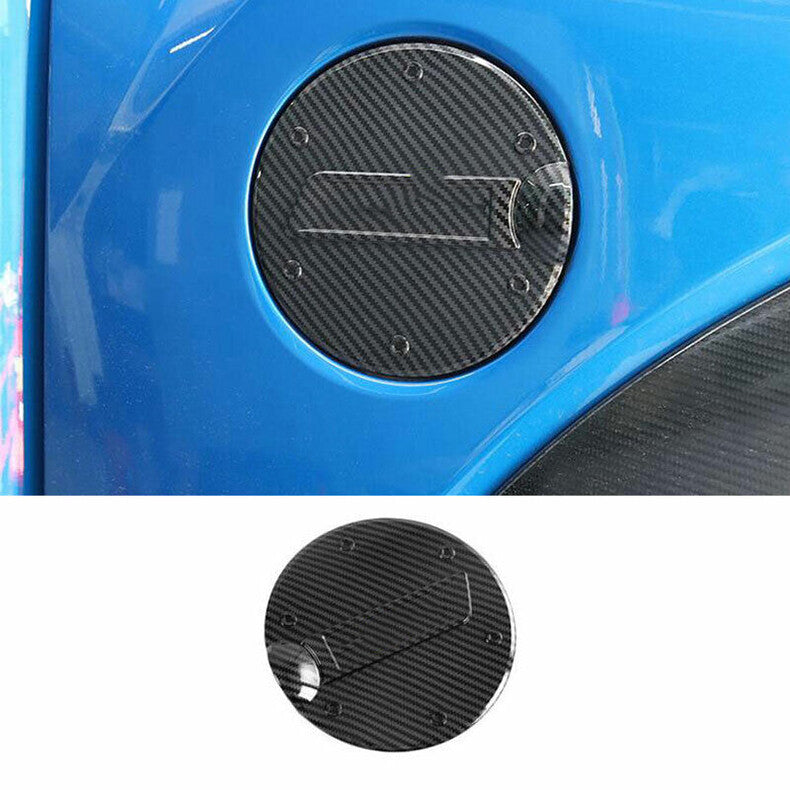 Carbon Fiber Front Bumper Fog Light Lamp Cover Trims For Sentra 2020-2023 v