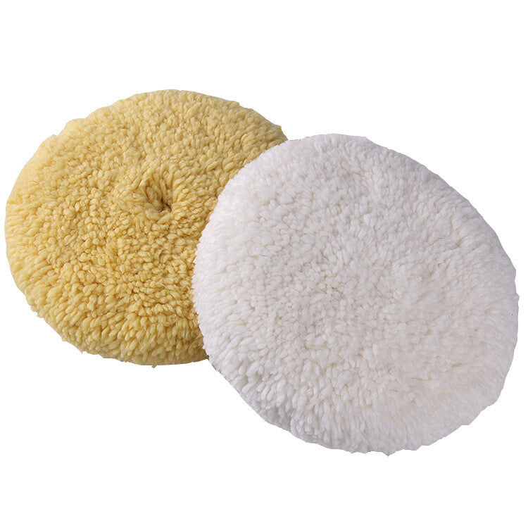 Superbuff 6-inch Wool Polishing Pad, Double-Sided Quick Cutting, Suitable for Automotive Use
