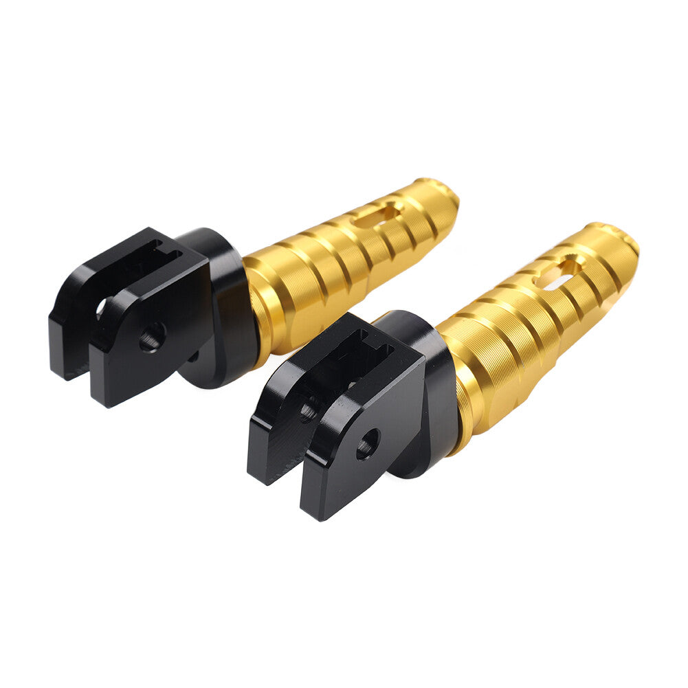 Gold Front Footrests Foot Peg for Ducati Moster 1100 2009-2013 821 1200 2014-20