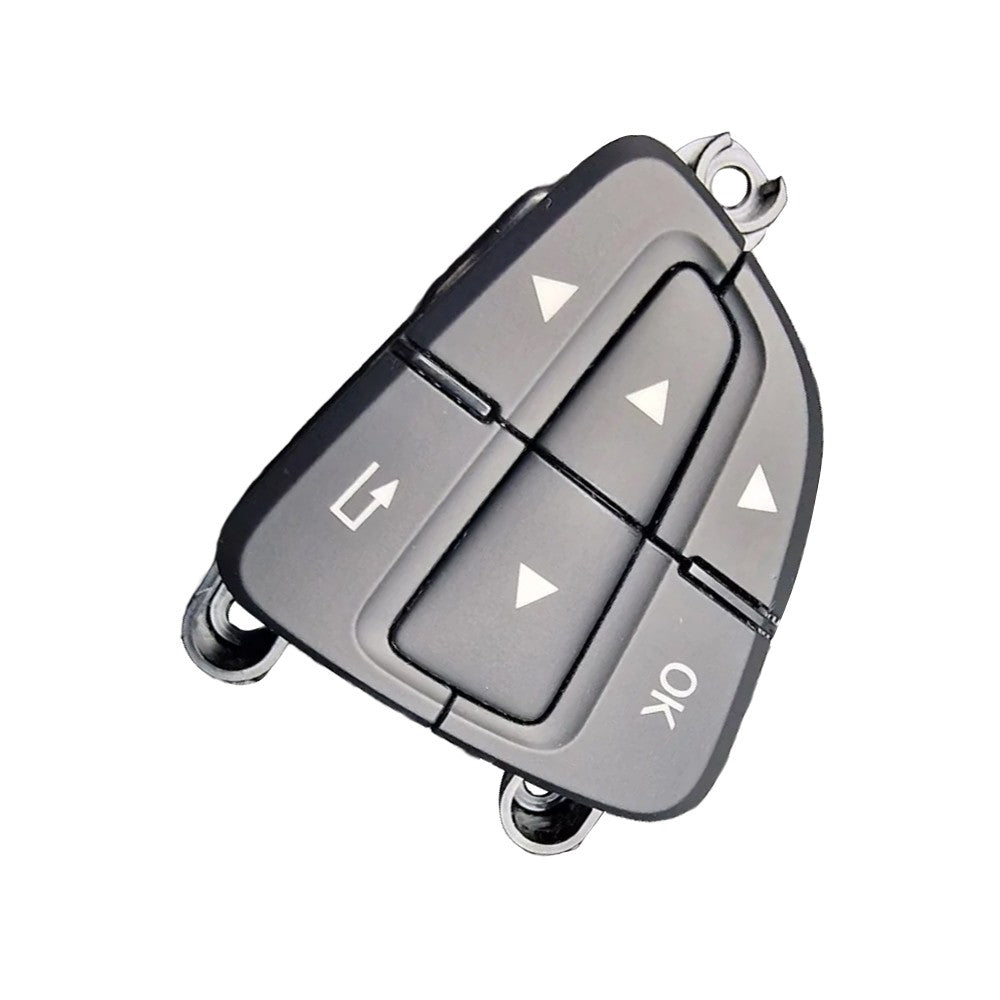 Steering Wheel Switch Button Cover Left Fit for SL SLC SLK CLA GLA GLE GLS Black
