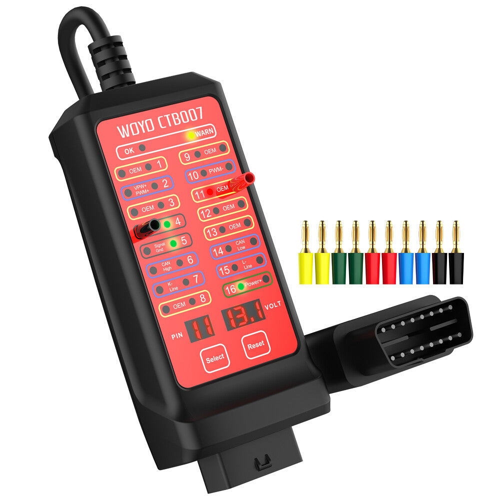 CAN Tester Box Pin Settings Diagnostic Testing Tool CAN Bus Circuit Tester A3S8 Q
