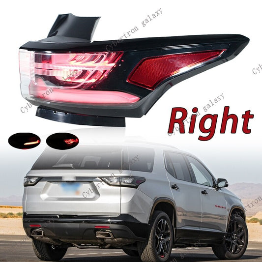 Right for Chevrolet Traverse 2018-2020 LED TailLights DRL Brake Reverse Lamp