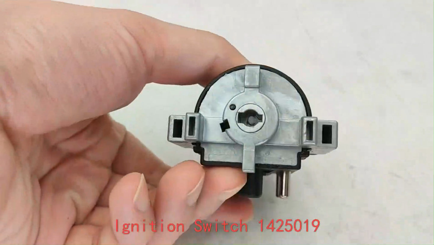 Ignition Lock Barrel Contact Switch Key Starter 1425019 for Scania 4 v