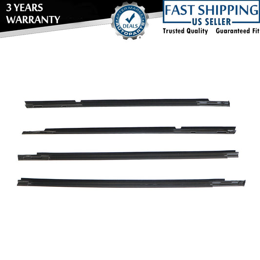 Window Sealing Strip Fits for Mitsubishi Lancer 2017 Sedan 4-Door 2.4L 5757A017