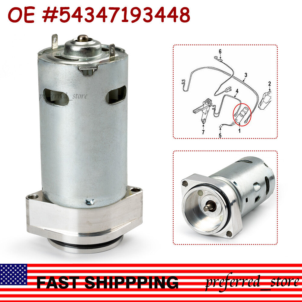 Adjustable roof hydraulic pump motor and bracket for BMW Z4 E85 54347193448 Q