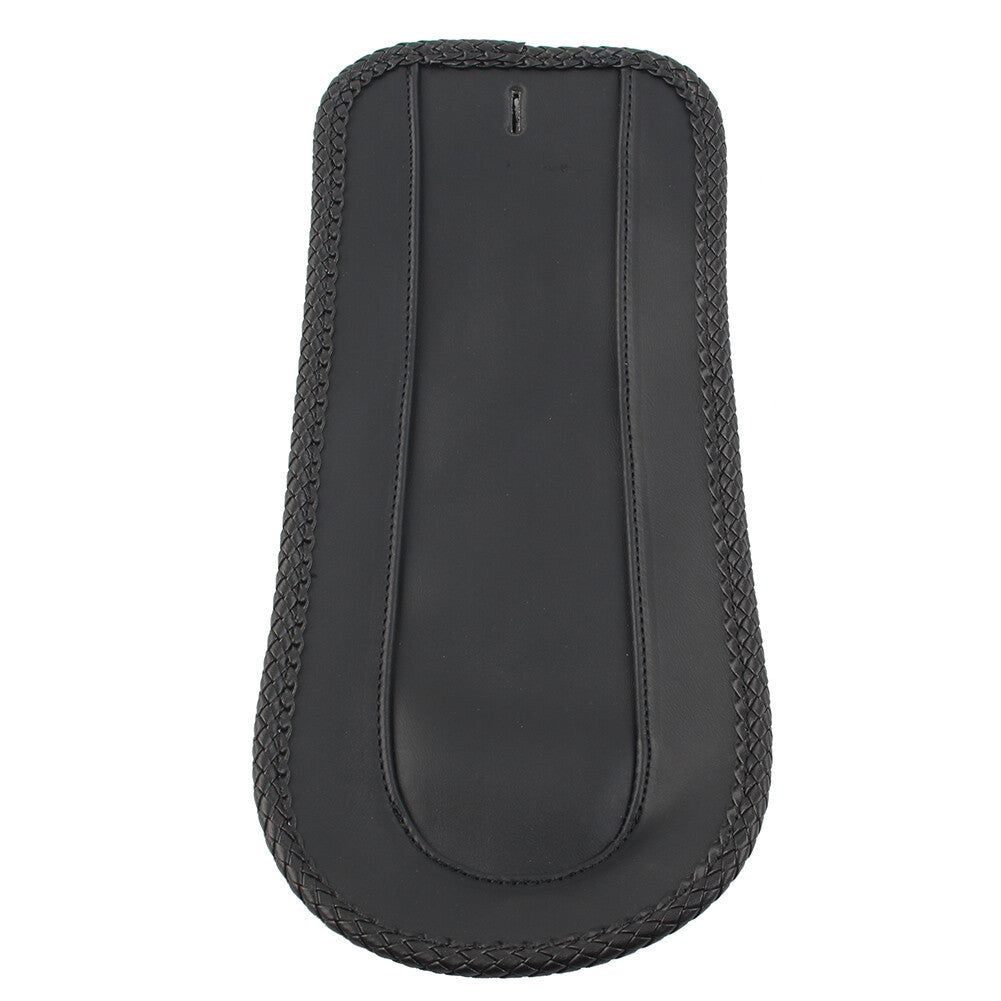 for Kawasaki VN1500D VN1500G Vulcan Rear Fender Bib Solo for Seat Black PU Leather