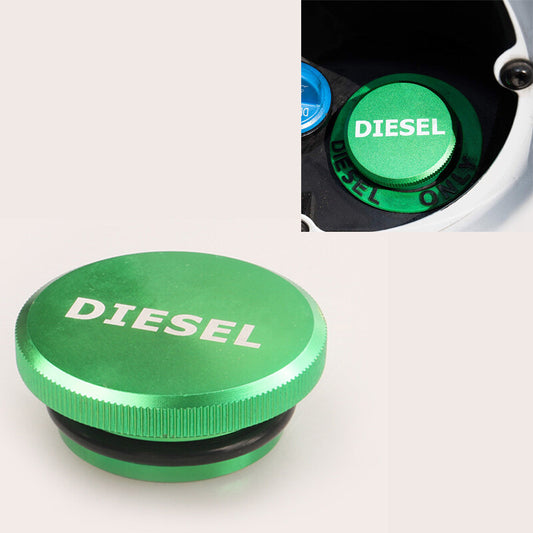1*Diesel Billet Aluminum Fuel Cap Magnetic Green For 2013-2018 for Dodge for Ram Q