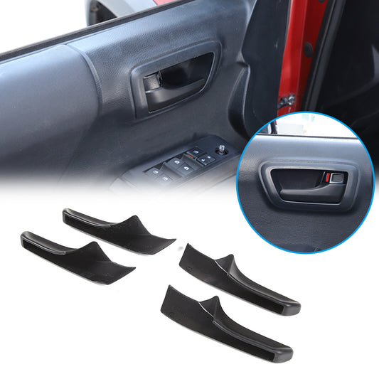 Window lift panel switch cover decoration 4 pieces suitable for Camry 2018-2023 red ABS- v