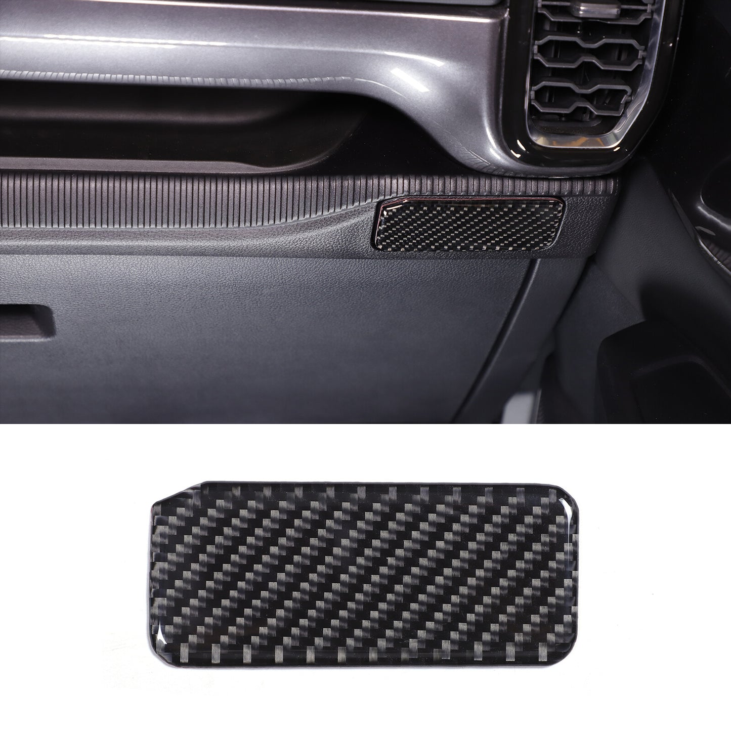 Passenger concealed cup holder switch sticker for Ranger 2023-24 n